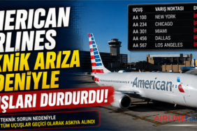 American Airlines teknik arıza nedeniyle uçuşları durdurdu