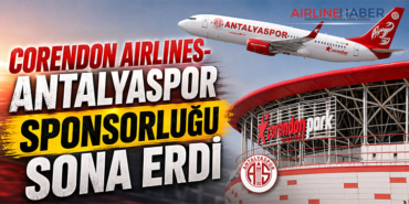 Corendon Airlines-Antalyaspor sponsorluğu sona erdi