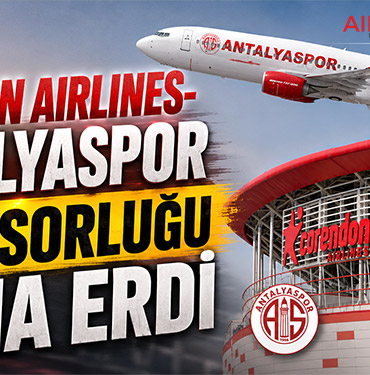 Corendon Airlines-Antalyaspor sponsorluğu sona erdi