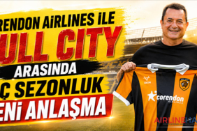 Corendon Airlines ile Hull City Arasında Üç Sezonluk Yeni Anlaşma