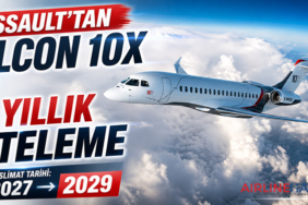 Dassault’tan Falcon 10X İçin İki Yıllık Erteleme