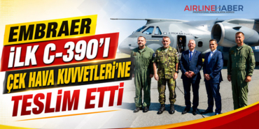 Embraer İlk C-390’ı Çek Hava Kuvvetleri’ne Teslim Etti