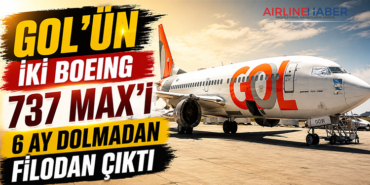 GOL’ün İki Boeing 737 MAX’i 6 Ay Dolmadan Filodan Çıktı