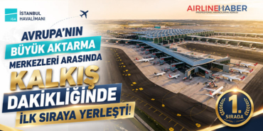 İGA İstanbul Havalimanı, Avrupa’nın Büyük Aktarma Merkezleri Arasında Kalkış Dakikliğinde İlk Sıraya Yerleşti