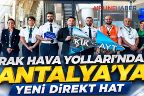 Irak Hava Yolları’ndan Antalya’ya Yeni Direkt Hat