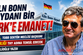Köln Bonn Meydanı bir Türk’e emanet! Şeker, TOBB Sektör Meclisi Başkanı Havacılığı THY adına temsil edecek