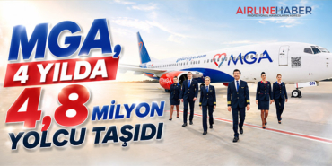 MGA, 4 Yılda 4,8 Milyon Yolcu Taşıdı
