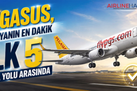 Pegasus, dünyanın en dakik ilk 5 hava yolu arasında