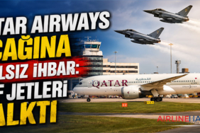 Qatar Airways Uçağına Asılsız İhbar: RAF Jetleri Kalktı