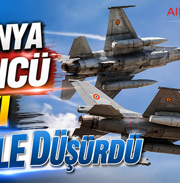 Romanya Üçüncü İHA’yı F-16 ile Düşürdü