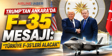 Trump’tan Ankara’da F-35 Mesajı: “Türkiye F-35’leri Alacak”