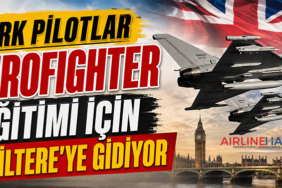 Türk Pilotlar Eurofighter Eğitimi İçin İngiltere’ye Gidiyor