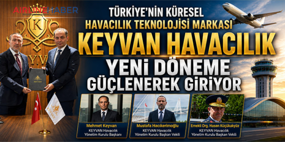 Türkiye'nin Küresel Havacılık Teknolojisi Markası KEYVAN HAVACILIK Yeni  Döneme Güçlenerek Giriyor 