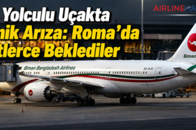 259 Yolculu Uçakta Teknik Arıza: Roma’da Saatlerce Beklediler