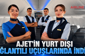 AJet’in Yurt Dışı Bağlantılı Uçuşlarında İndirim