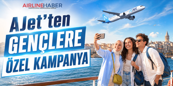 AJet’ten Gençlere Özel Kampanya