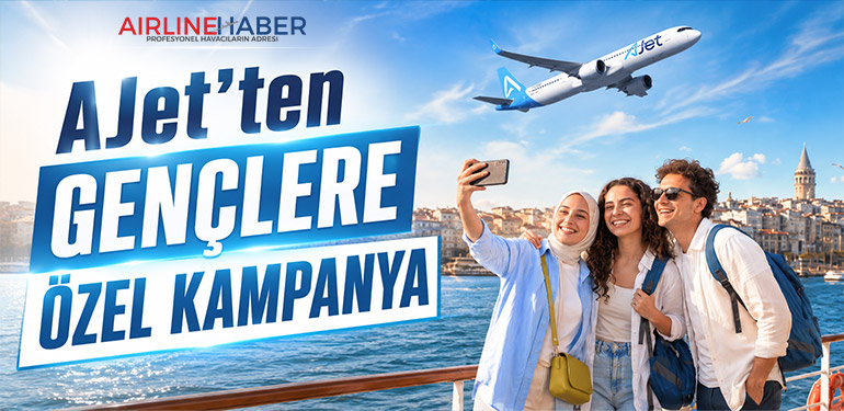 AJet’ten Gençlere Özel Kampanya
