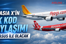 AirAsia X’in İlk Kod Paylaşımı Pegasus ile Olacak