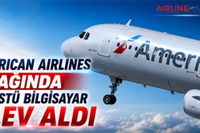 American Airlines Uçağında Dizüstü Bilgisayar Alev Aldı