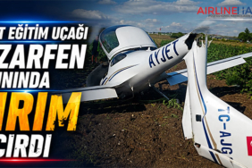 AyJet eğitim uçağı Hezarfen yakınında kırım geçirdi