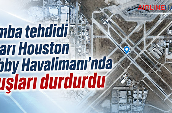 Bomba tehdidi ihbarı Houston Hobby Havalimanı’nda uçuşları durdurdu