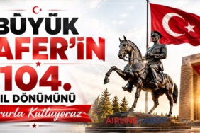 Büyük Zafer’in 104. Yıl Dönümünü Gururla Kutluyoruz