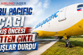 Cebu Pacific Uçağı Kalkış Öncesi Pistten Çıktı, Uçuşlar Durdu