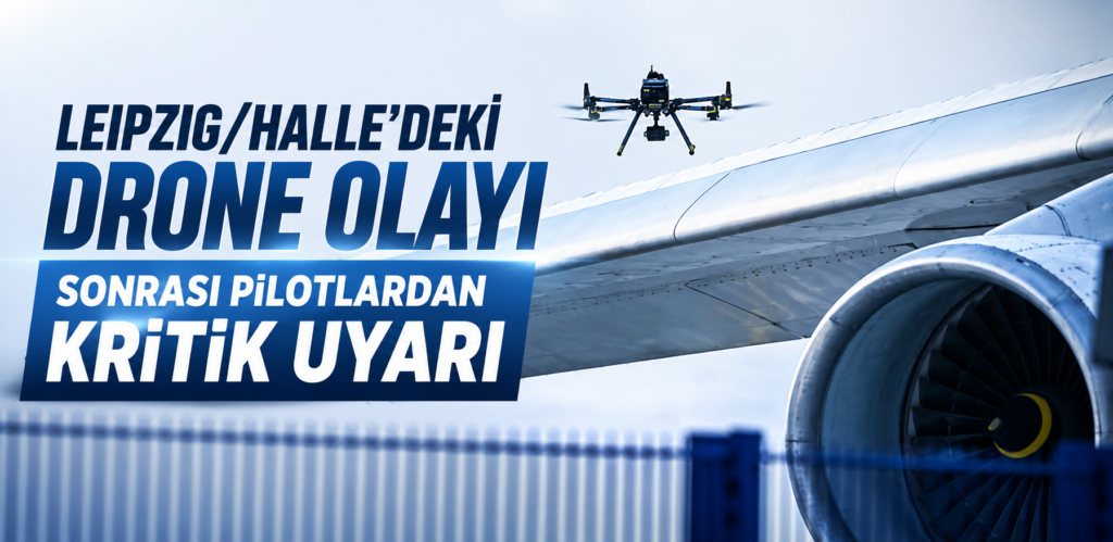 Leipzig/Halle’deki Drone Olayı Sonrası Pilotlardan Kritik Uyarı