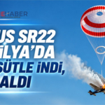 Cirrus SR22 Brezilya’da Paraşütle İndi, Alev Aldı