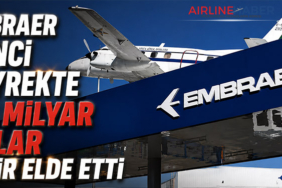 Embraer İkinci Çeyrekte 2,2 Milyar Dolar Gelir Elde Etti