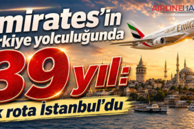 Emirates’in Türkiye yolculuğunda 39 yıl: İlk rota İstanbul’du
