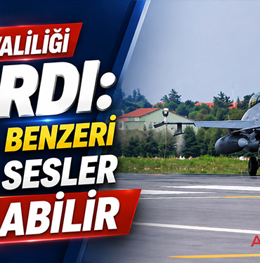 Eskişehir Valiliği uyardı: Patlama benzeri yüksek sesler duyulabilir