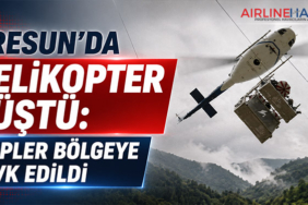 Giresun’da Helikopter Düştü: Ekipler Bölgeye Sevk Edildi