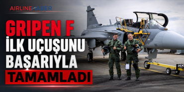 Gripen F İlk Uçuşunu Başarıyla Tamamladı