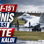 Japon F-15’i acil iniş sonrası pistte mahsur kaldı