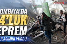 Kolombiya’da 7,4’lük Deprem Hava Ulaşımını Vurdu