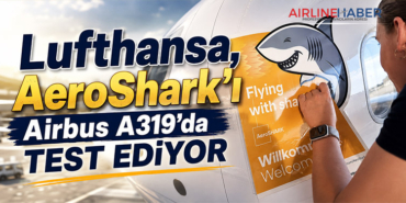 Lufthansa, AeroShark’ı Airbus A319’da test ediyor
