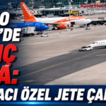 Milano Linate’de İlginç Kaza: Yer Aracı Özel Jete Çarptı