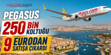 Pegasus 250 bin koltuğu 9 eurodan satışa çıkardı