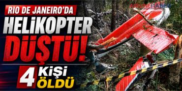 Rio de Janeiro’da Helikopter Düştü: 4 Kişi Öldü