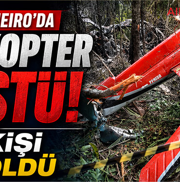 Rio de Janeiro’da Helikopter Düştü: 4 Kişi Öldü