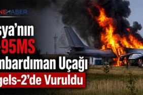 Rusya’nın Tu-95MS Bombardıman Uçağı Engels-2’de Vuruldu