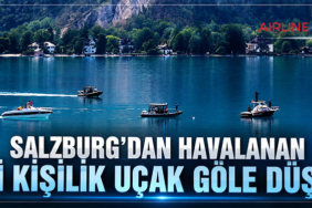 Salzburg'dan Havalanan İki Kişilik Uçak Göle Düştü