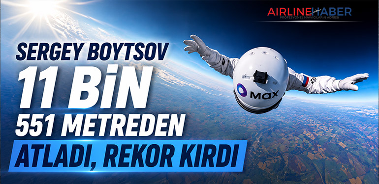 Sergey Boytsov 11 Bin 551 Metreden Atladı, Rekor Kırdı
