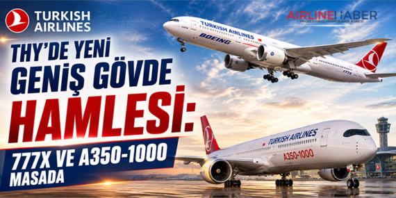 THY’de Yeni Geniş Gövde Hamlesi: 777X ve A350-1000 Masada