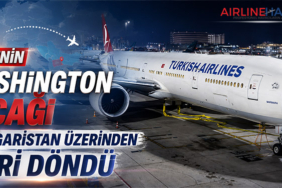 THY’nin Washington Uçağı Bulgaristan Üzerinden Geri Döndü