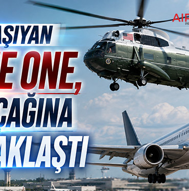 Trump’ı taşıyan Marine One, yolcu uçağına fazla yaklaştı