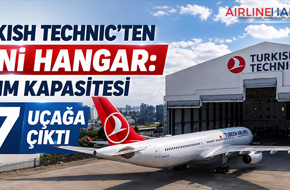 Turkish Technic’ten Yeni Hangar: Bakım Kapasitesi 57 Uçağa Çıktı