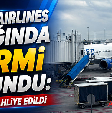 United Airlines uçağında mermi bulundu: Yolcular tahliye edildi