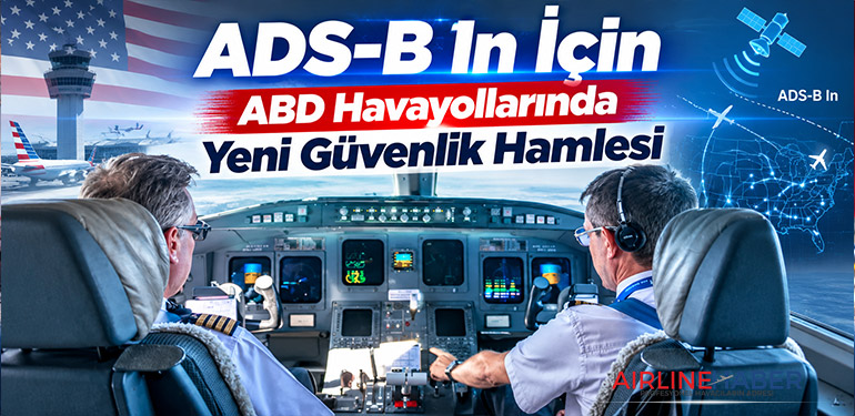 ADS-B In İçin ABD Havayollarında Yeni Güvenlik Hamlesi